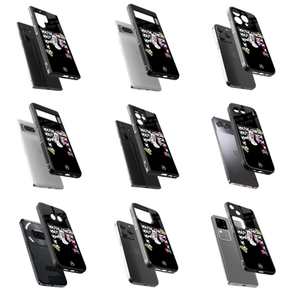 Durable Glass Back Mobile Case for iPhone, Samsung, OnePlus, Google Pixel, Redmi, Vivo, Oppo