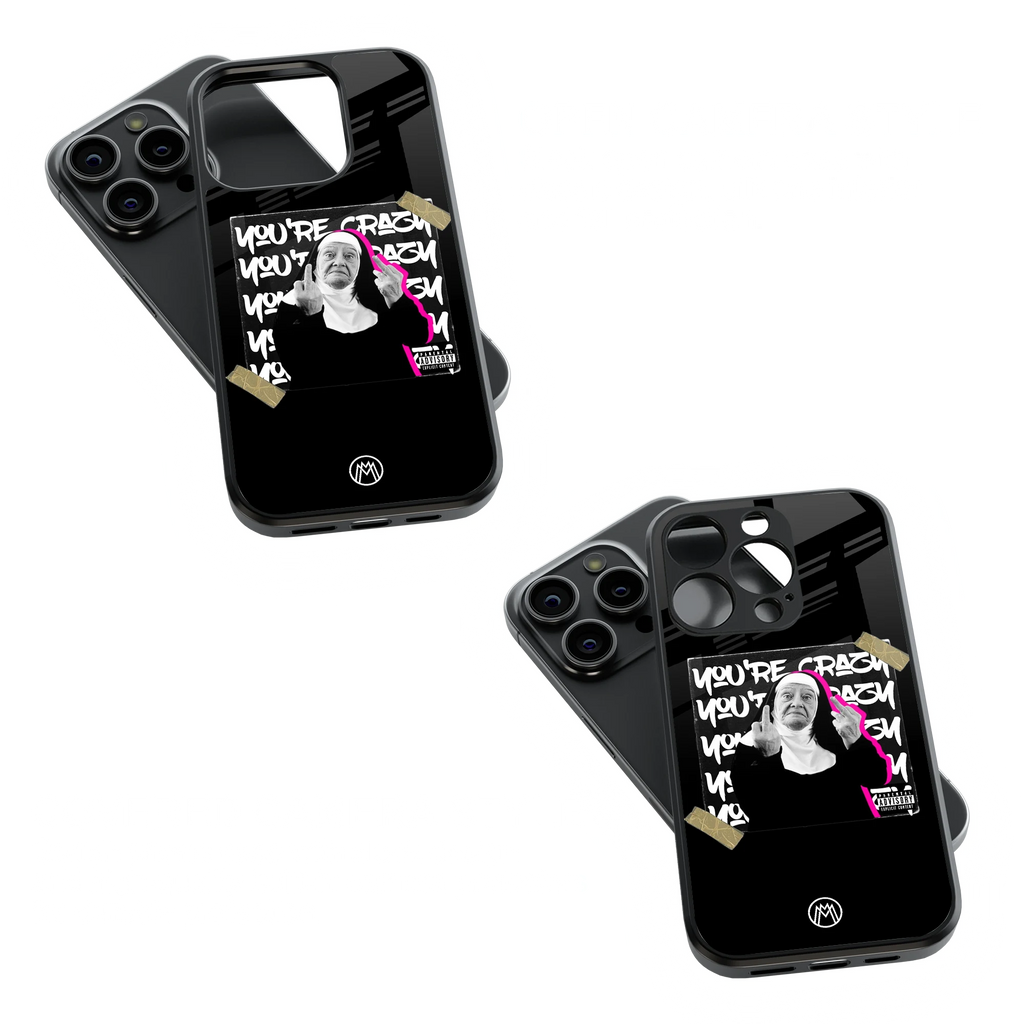 Trendy Glass Back Mobile Case for iPhone, Samsung, Redmi, OnePlus, Google Pixel, Motorola