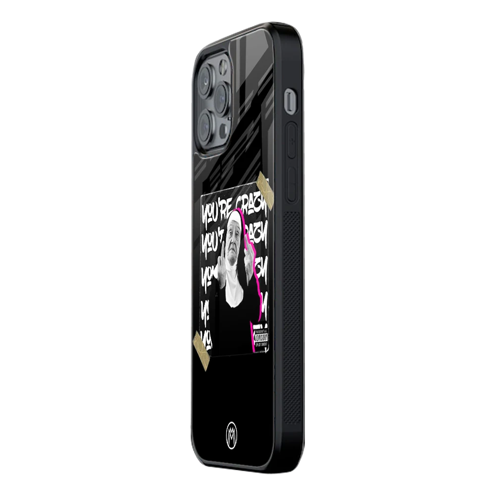 Slim Glass Back Phone Case for Multiple Brands – iPhone, Samsung, Redmi, OnePlus, Oppo, Vivo