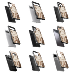 Durable Glass Back Mobile Case for iPhone, Samsung, OnePlus, Google Pixel, Redmi, Vivo, Oppo