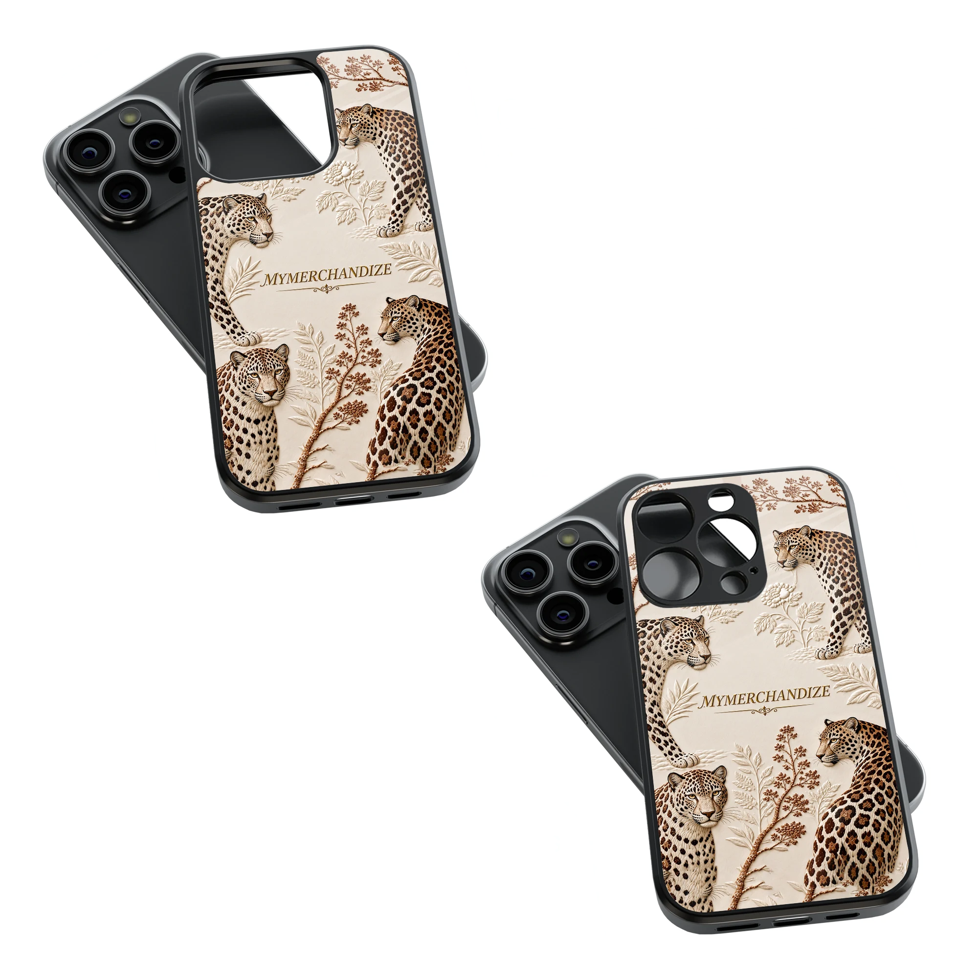 Trendy Glass Back Mobile Case for iPhone, Samsung, Redmi, OnePlus, Google Pixel, Motorola