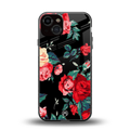 wildflower back phone cover | glass case for iphone 13