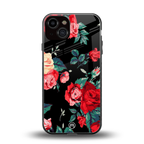 wildflower back phone cover | glass case for iphone 13