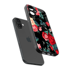 wildflower back phone cover | glass case for iphone 16