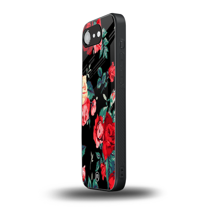 wildflower back phone cover | glass case for iphone 16e