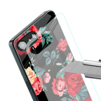wildflower back phone cover | glass case for iphone 16e