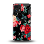 wildflower back phone cover | glass case for nothing phone 1