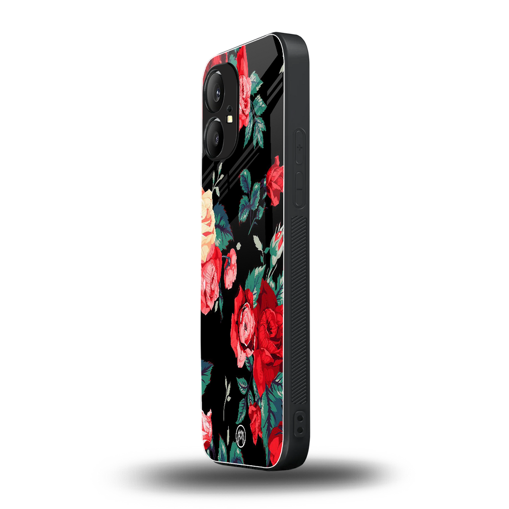 wildflower back phone cover | glass case for nothing phone 1