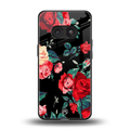 wildflower back phone cover | glass case for nothing phone 2a