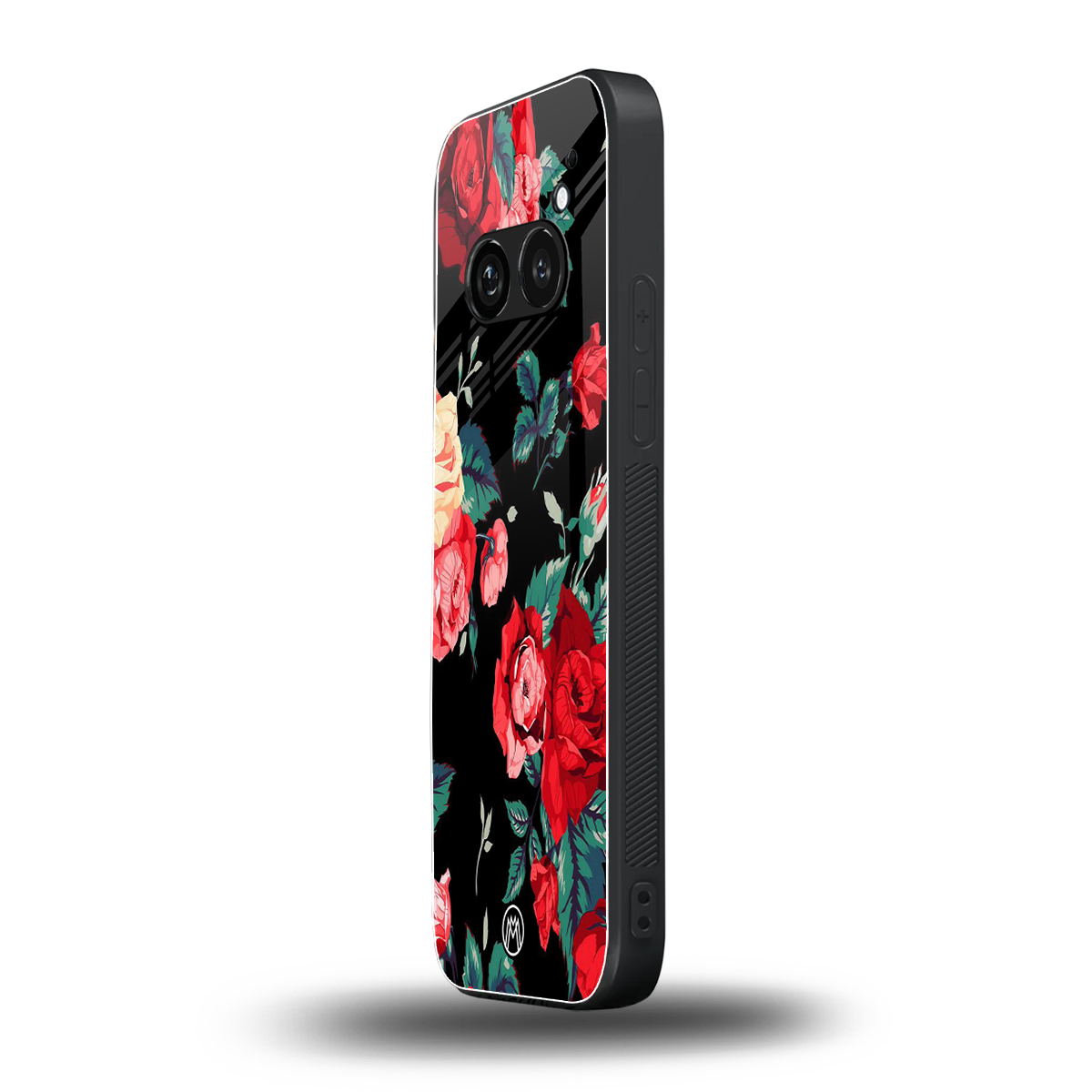 wildflower back phone cover | glass case for nothing phone 2a