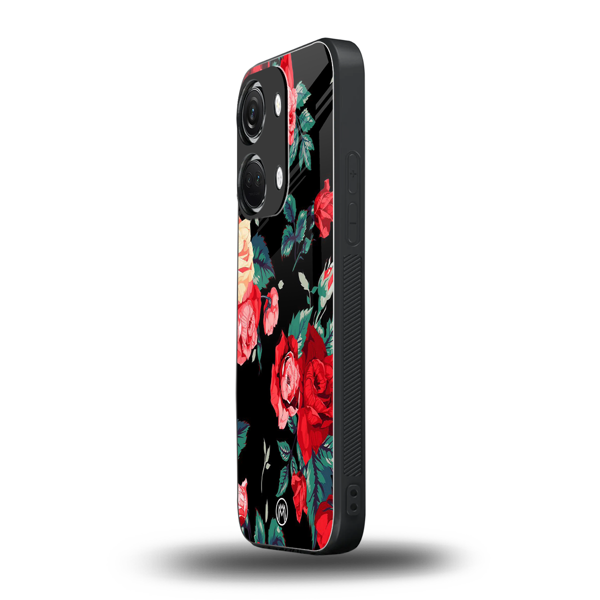 wildflower back phone cover | glass case for oneplus nord 3