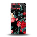 wildflower back phone cover | glass case for oneplus nord 4