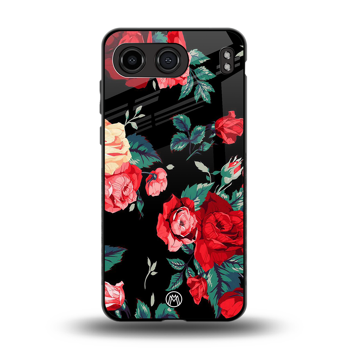 wildflower back phone cover | glass case for oneplus nord 4