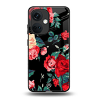 wildflower back phone cover | glass case for oneplus nord ce 3