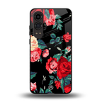 wildflower back phone cover | glass case for oneplus nord ce 4 lite