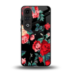 wildflower back phone cover | glass case for oneplus nord ce 4