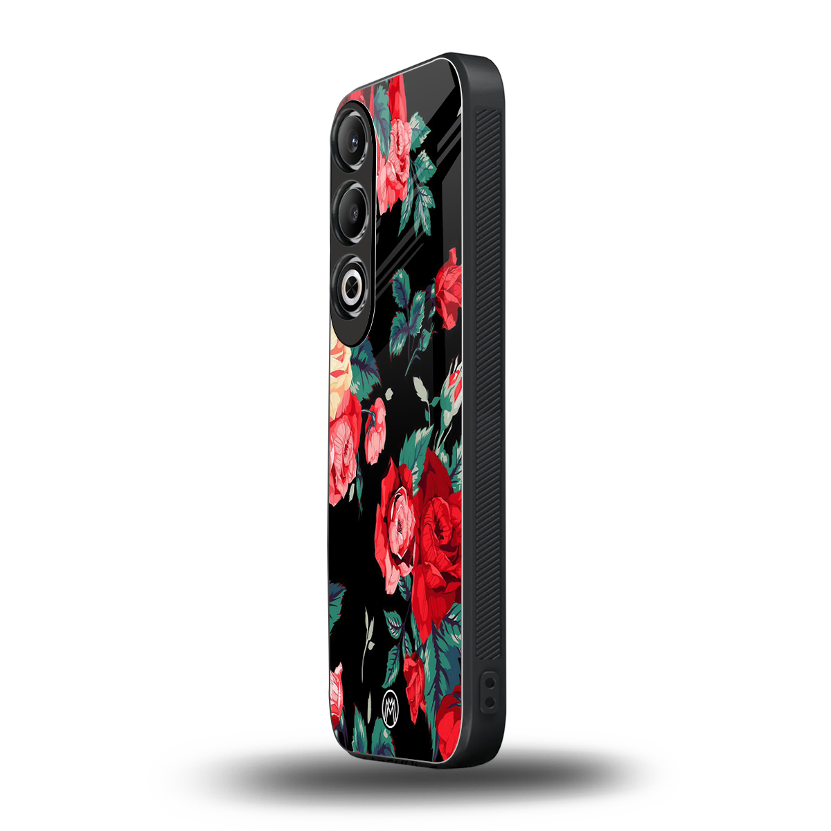 wildflower back phone cover | glass case for oneplus nord ce 4