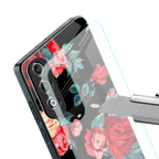 wildflower back phone cover | glass case for oneplus nord ce 4