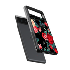 wildflower back phone cover | glass case for Google Pixel 6A