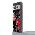 wildflower back phone cover | glass case for google pixel 7 pro