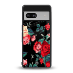 wildflower back phone cover | glass case for Google Pixel 7