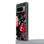 wildflower back phone cover | glass case for google pixel 8 pro