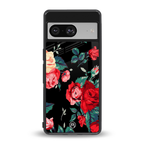 wildflower back phone cover | glass case for Google Pixel 8