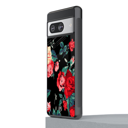 wildflower back phone cover | glass case for Google Pixel 8