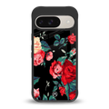 wildflower back phone cover | glass case for google pixel 9