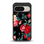 wildflower back phone cover | glass case for google pixel 9