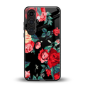 wildflower back phone cover | glass case for samsung galaxy s25 plus