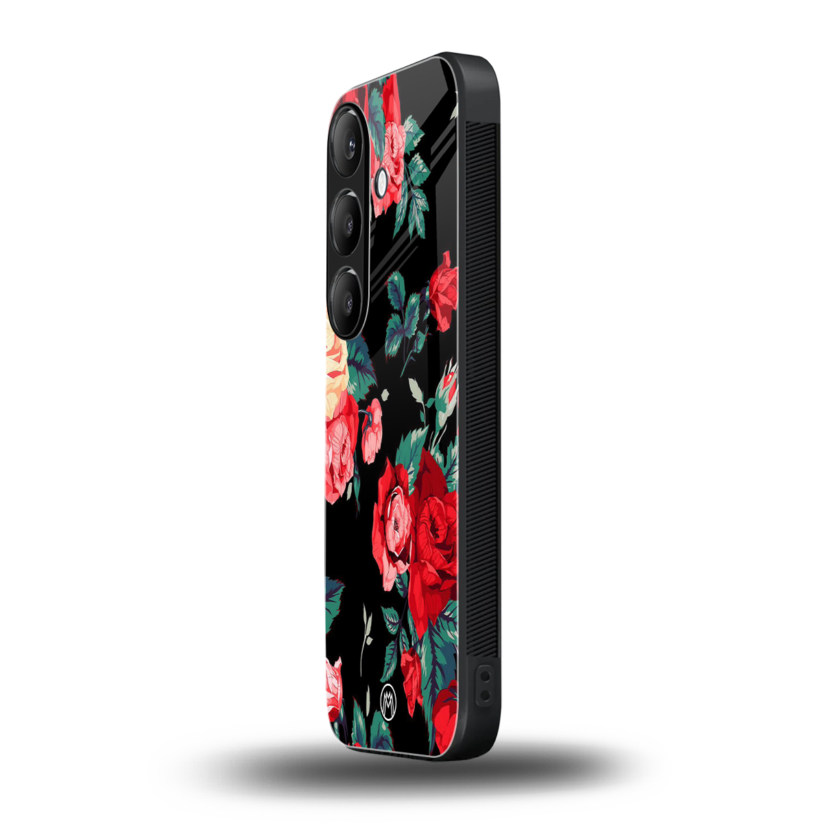 wildflower back phone cover | glass case for samsung galaxy s24 plus