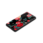 wildflower back phone cover | glass case for samsung galaxy s24 plus