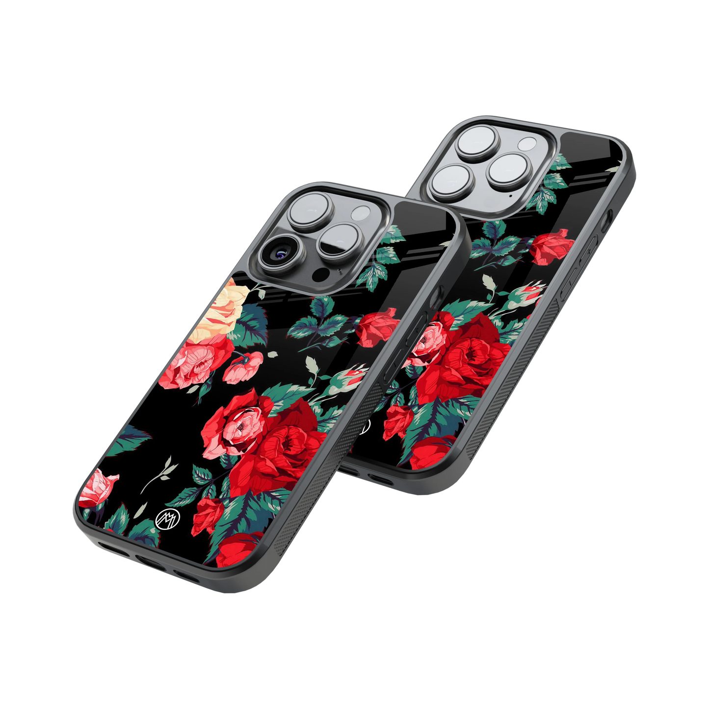 Protective Glass Back Phone Case Compatible with iPhone, Samsung, OnePlus, Pixel & More