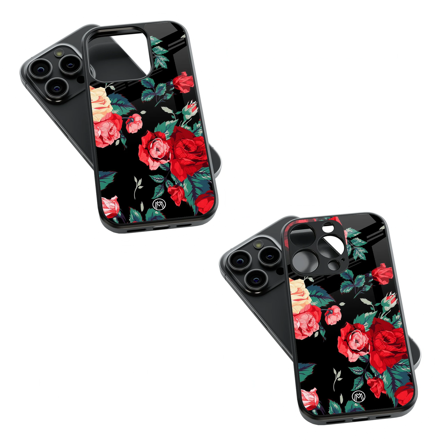 Trendy Glass Back Mobile Case for iPhone, Samsung, Redmi, OnePlus, Google Pixel, Motorola