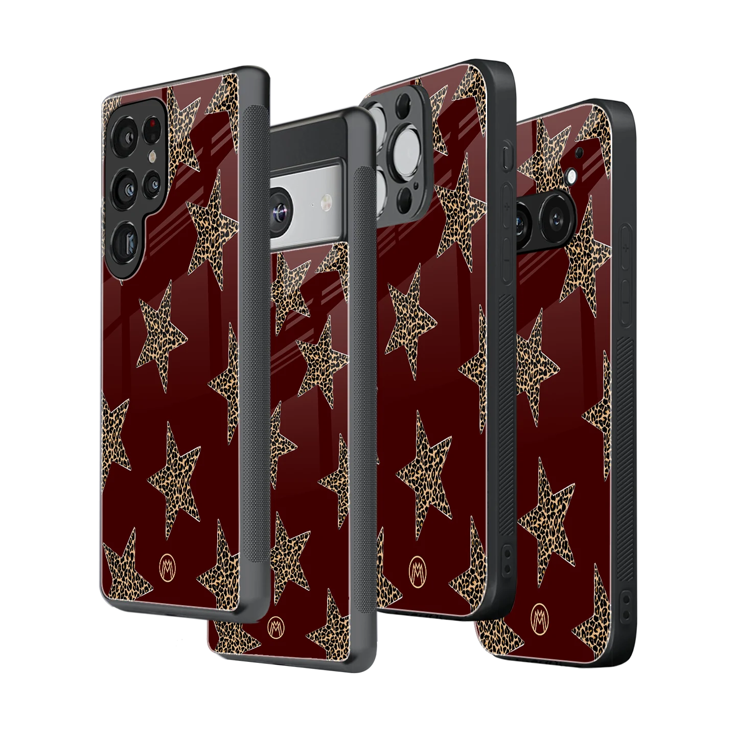 Stylish Glass Back Case for All Smartphones iPhone, Samsung, OnePlus, Pixel, Redmi, Oppo, Vivo, Motorola