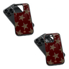 Trendy Glass Back Mobile Case for iPhone, Samsung, Redmi, OnePlus, Google Pixel, Motorola
