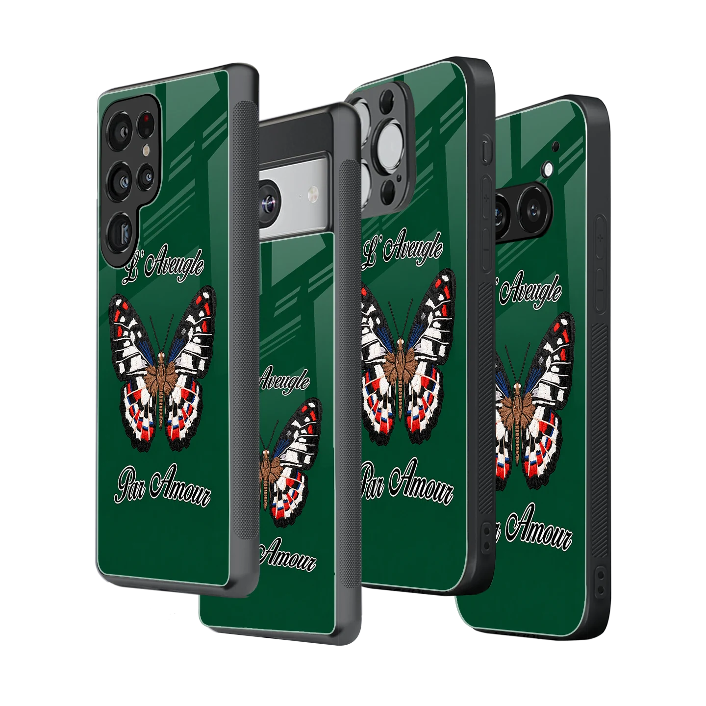 Stylish Glass Back Case for All Smartphones iPhone, Samsung, OnePlus, Pixel, Redmi, Oppo, Vivo, Motorola