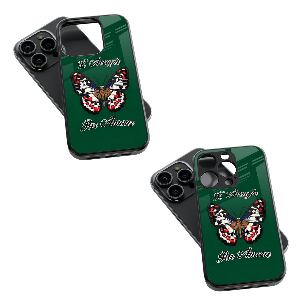 Trendy Glass Back Mobile Case for iPhone, Samsung, Redmi, OnePlus, Google Pixel, Motorola