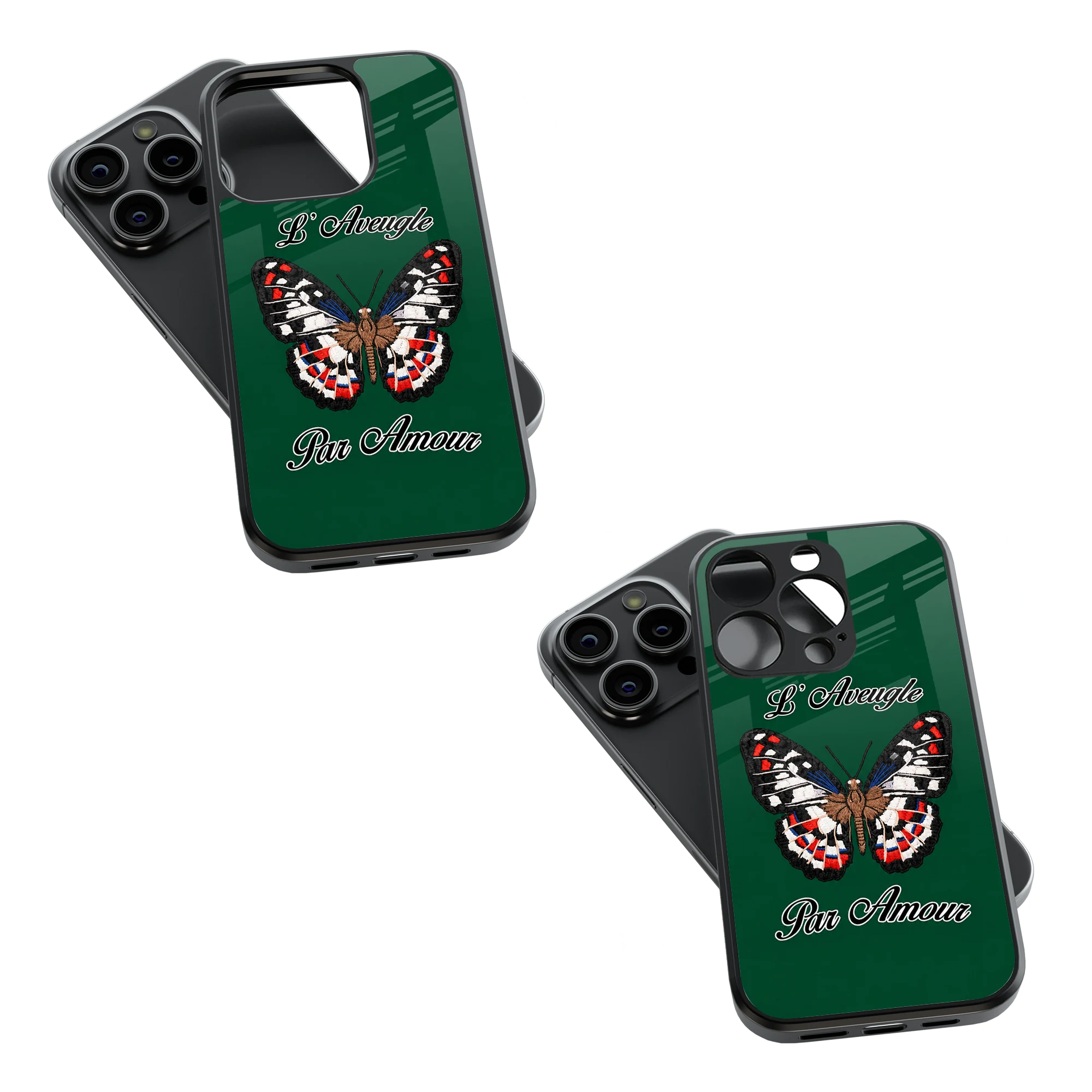 Trendy Glass Back Mobile Case for iPhone, Samsung, Redmi, OnePlus, Google Pixel, Motorola