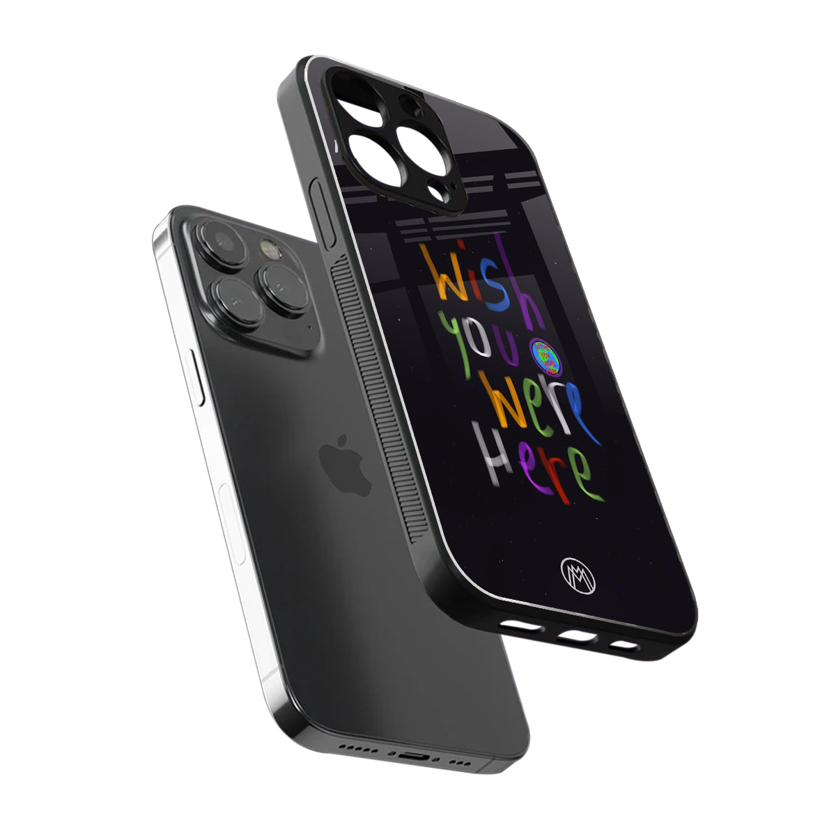 wish you were here back phone cover | glass case for iphone 13 pro max