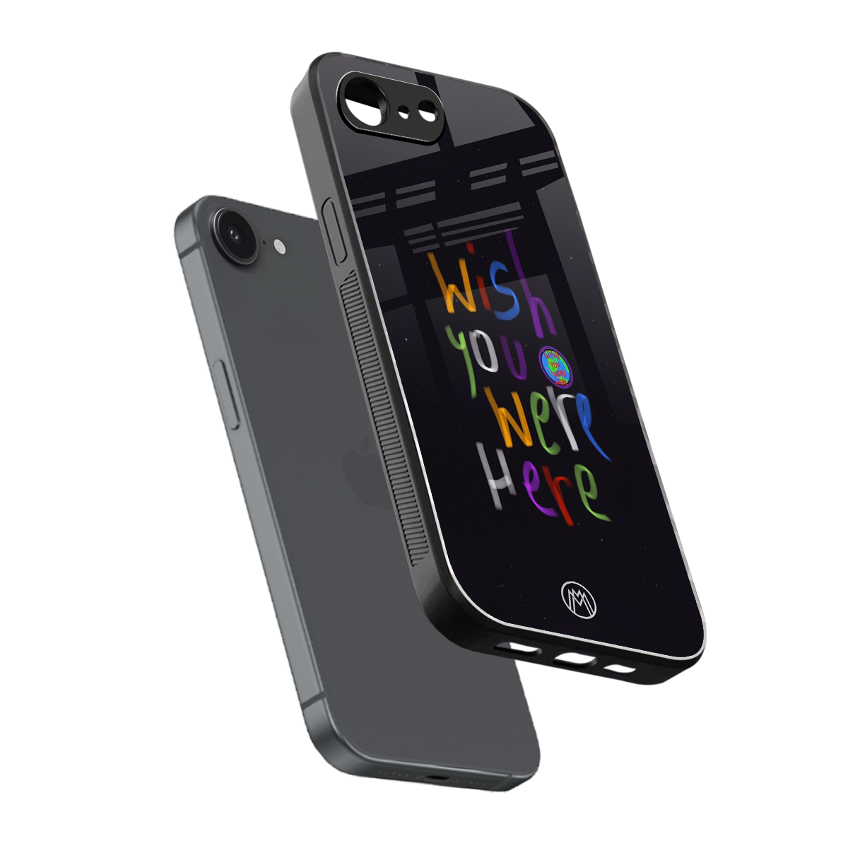 wish you were here back phone cover | glass case for iphone 16e