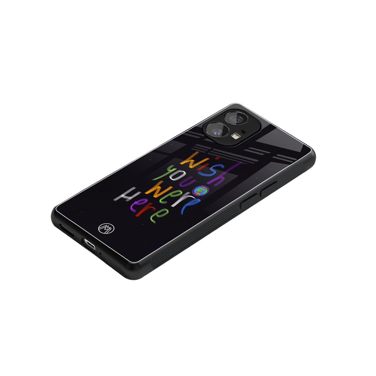 wish you were here back phone cover | glass case for nothing phone 1