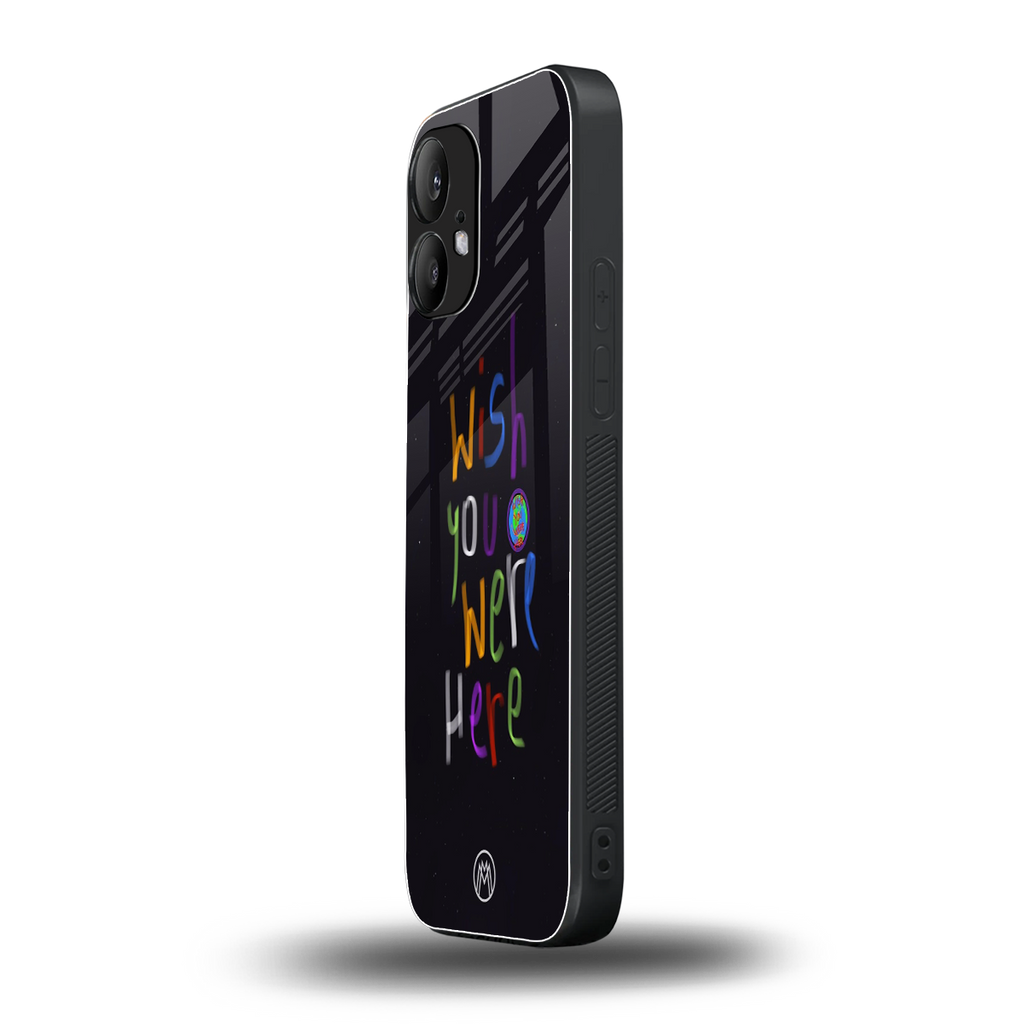 wish you were here back phone cover | glass case for nothing phone 2