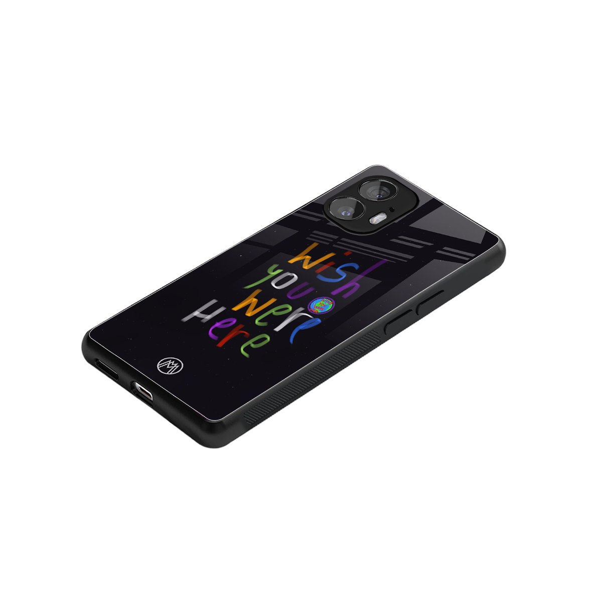 wish you were here back phone cover | glass case for nothing phone 2