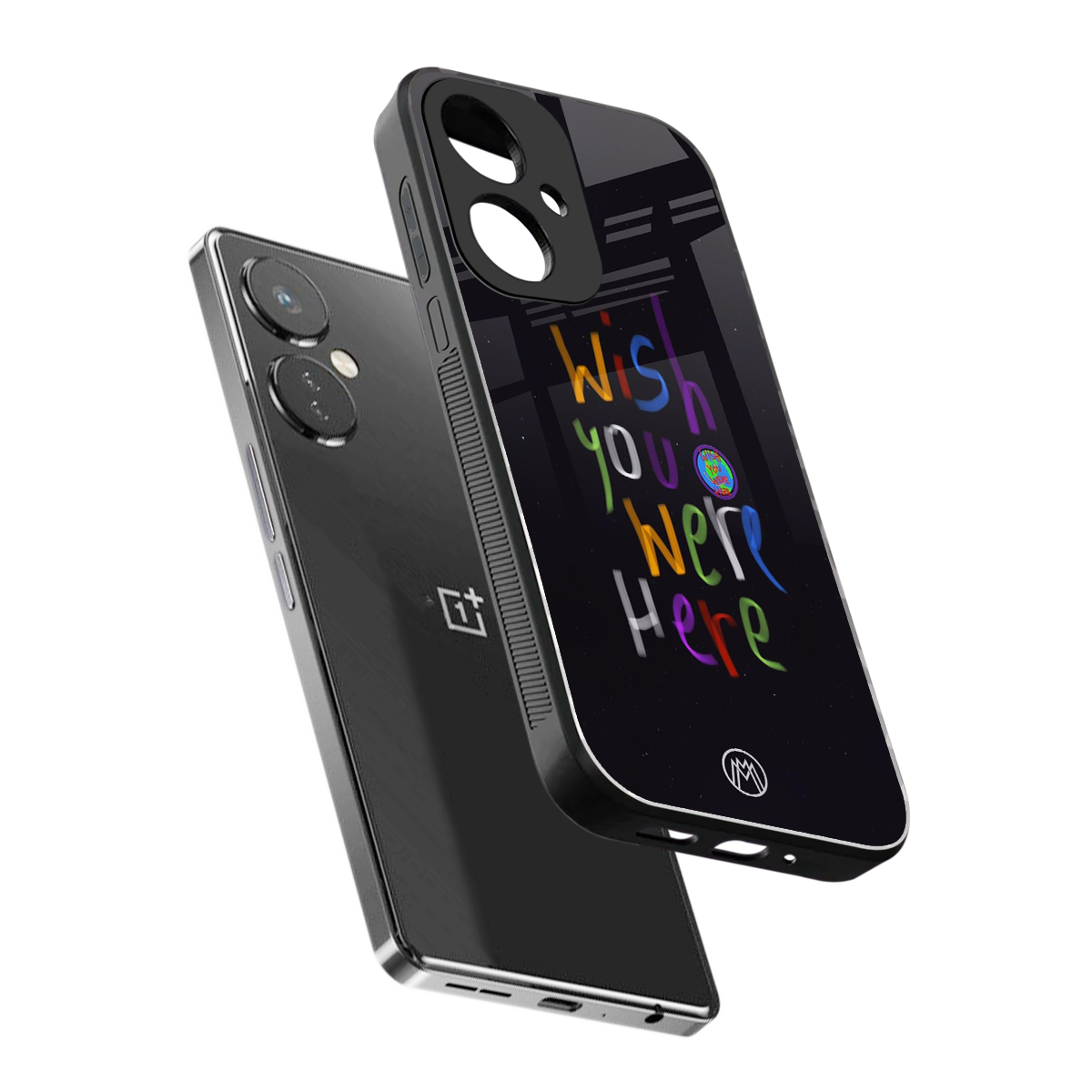 wish you were here back phone cover | glass case for oneplus nord ce 3