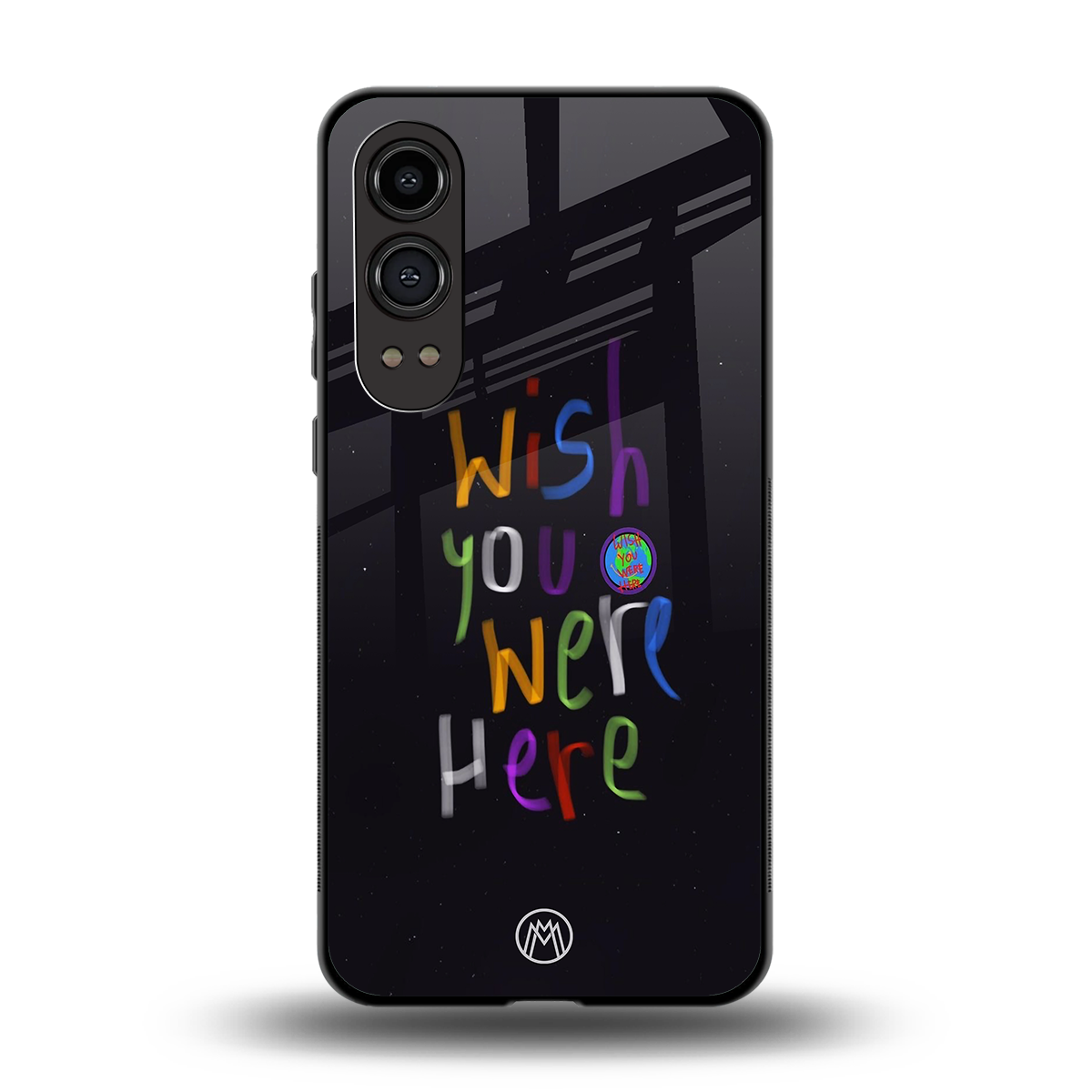 wish you were here back phone cover | glass case for oneplus nord ce 4 lite