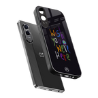 wish you were here back phone cover | glass case for oneplus nord ce 4 lite