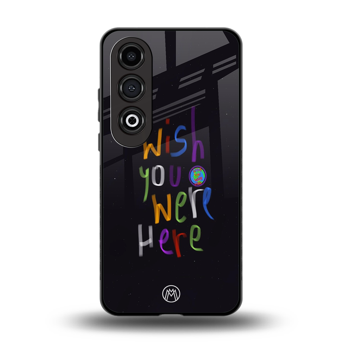 wish you were here back phone cover | glass case for oneplus nord ce 4