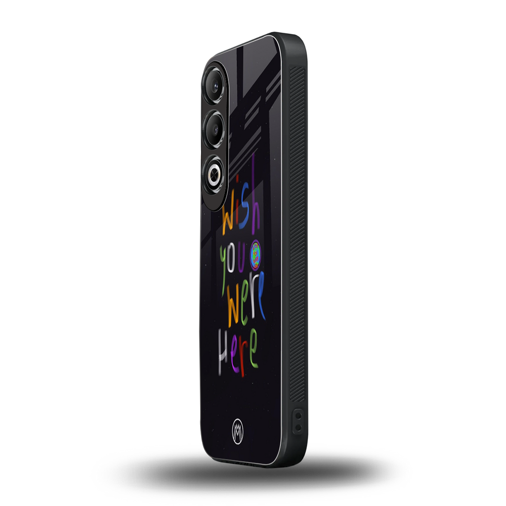 wish you were here back phone cover | glass case for oneplus nord ce 4